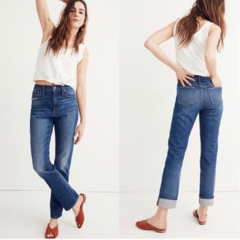 MADEWELL The High-Rise Slim Boyjean 27